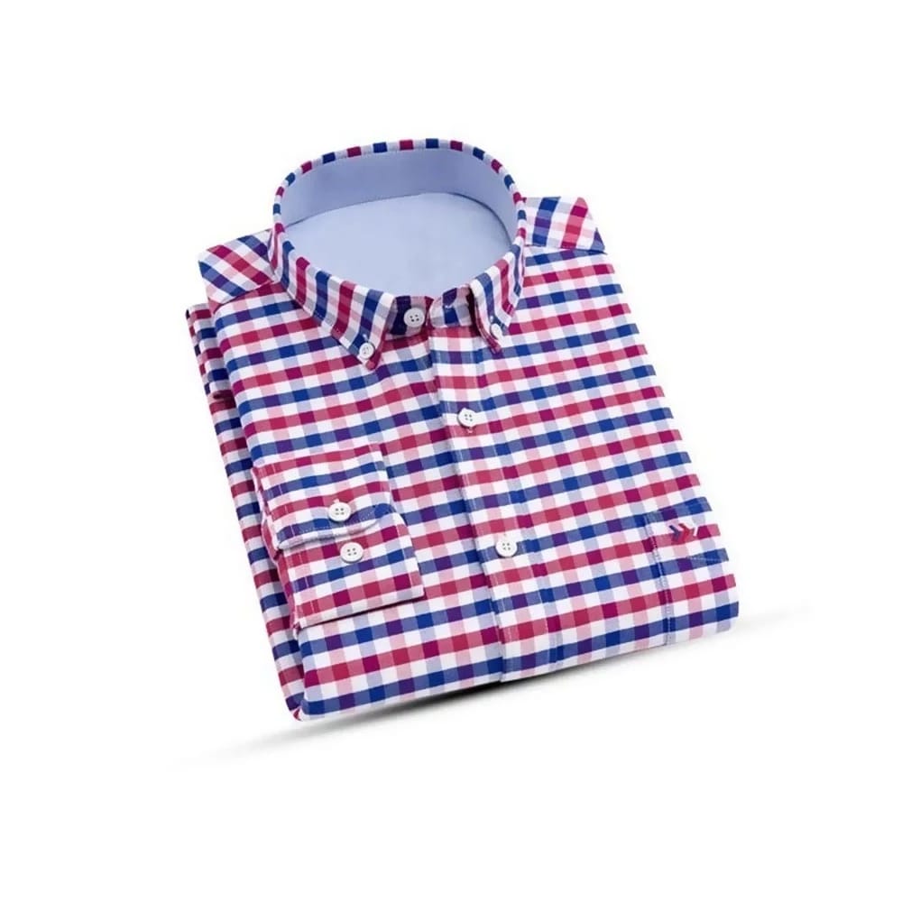 4 Mens Cotton Check Shirts