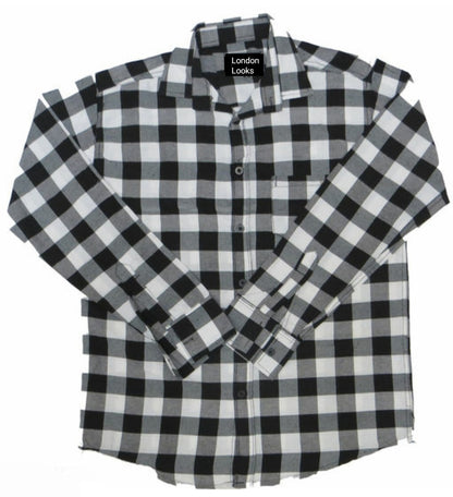 5 Mens Check Casual Shirts