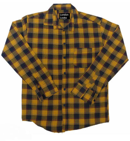 5 Mens Check Casual Shirts