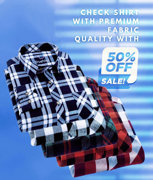 Combo of 5 Check New Shirts (Pack of 5)