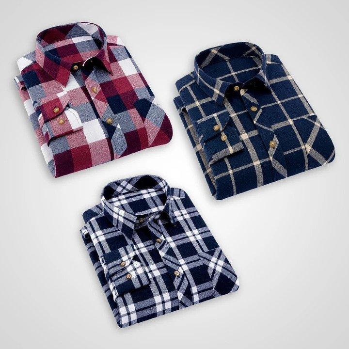 Shiptrey Branded (Chunky, Derby, Icon) Checked Cotton Shirts