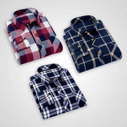 Shiptrey Branded (Chunky, Derby, Icon) Checked Cotton Shirts