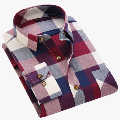 4 Men's Check Special Shirts