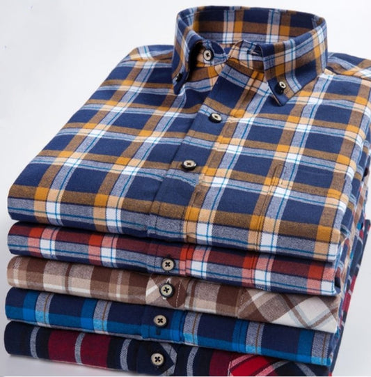 COMBO OF 5 TRENDY CHECK SHIRTS