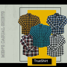 Load image into Gallery viewer, 5 Mens Check Casual Shirts