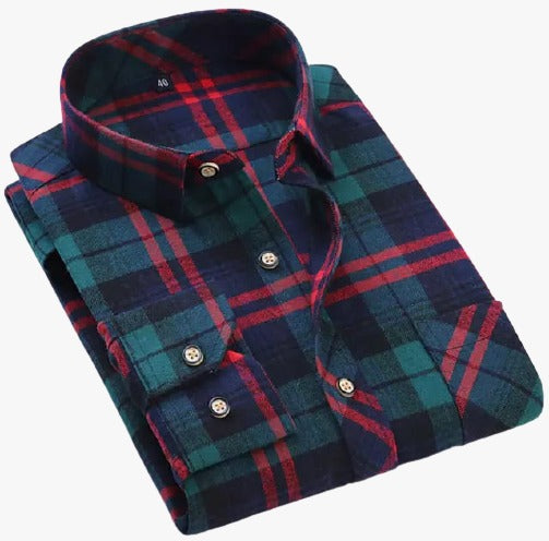 4 Men's Check Special Shirts
